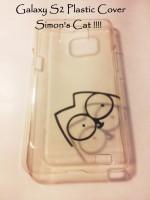 Cover Samsung Galaxy S2 - Simon's Cat nero